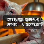 深江铁路洪奇沥大桥主塔封顶，大湾区互联互通将如何升级？（图1）