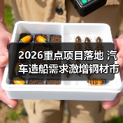2026重点项目落地 汽车造船需求激增钢材市场迎来新机遇(图2) 2026重点项目落地 汽车造船需求激增钢材市场迎来新机遇(图2)