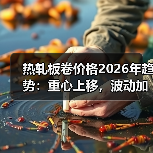 热轧板卷价格2026年趋势:重心上移,波动加剧?(图2) 热轧板卷价格2026年趋势:重心上移,波动加剧?(图2)