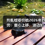 热轧板卷价格2026年趋势:重心上移,波动加剧?(图1) 热轧板卷价格2026年趋势:重心上移,波动加剧?(图1)
