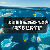 废钢价格最新调价动态：6涨5跌趋势解析（图2）