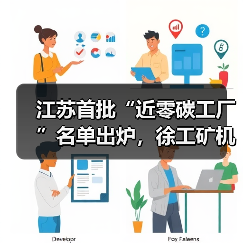 江苏首批“近零碳工厂”名单出炉，徐工矿机获认证（图1）