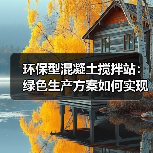 环保型混凝土搅拌站：绿色生产方案如何实现零污染与高效节能？（图2）