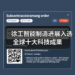 徐工智能制造进展入选全球十大科技成果(图1) 徐工智能制造进展入选全球十大科技成果(图1)