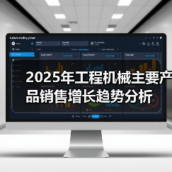 2025年工程机械主要产品销售增长趋势分析(图2) 2025年工程机械主要产品销售增长趋势分析(图2)