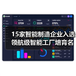 15家智能制造企业入选领航级智能工厂培育名单(图4) 15家智能制造企业入选领航级智能工厂培育名单(图4)