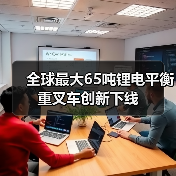 全球最大65吨锂电平衡重叉车创新下线(图2) 全球最大65吨锂电平衡重叉车创新下线(图2)