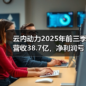 云内动力2025年前三季营收38.7亿,净利润亏损收窄(图2) 云内动力2025年前三季营收38.7亿,净利润亏损收窄(图2)