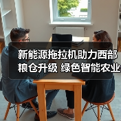 新能源拖拉机助力西部粮仓升级 绿色智能农业新动能(图2) 新能源拖拉机助力西部粮仓升级 绿色智能农业新动能(图2)
