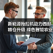 新能源拖拉机助力西部粮仓升级 绿色智能农业新动能(图3) 新能源拖拉机助力西部粮仓升级 绿色智能农业新动能(图3)