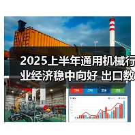 2025上半年通用机械行业经济稳中向好 出口数据亮眼(图3) 2025上半年通用机械行业经济稳中向好 出口数据亮眼(图3)