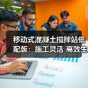 移动式混凝土搅拌站低配版：施工灵活 高效生产如何选？（图3）