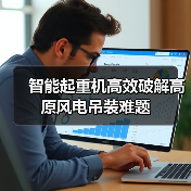 智能起重机高效破解高原风电吊装难题(图2) 智能起重机高效破解高原风电吊装难题(图2)