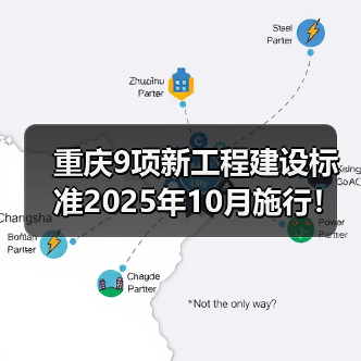 重庆9项新工程建设标准2025年10月施行!哪些领域将受益?(图1) 重庆9项新工程建设标准2025年10月施行!哪些领域将受益?(图1)