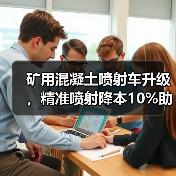 矿用混凝土喷射车升级,精准喷射降本10%助力地下矿山高效湿喷支护(图1) 矿用混凝土喷射车升级,精准喷射降本10%助力地下矿山高效湿喷支护(图1)