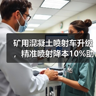 矿用混凝土喷射车升级,精准喷射降本10%助力地下矿山高效湿喷支护(图3) 矿用混凝土喷射车升级,精准喷射降本10%助力地下矿山高效湿喷支护(图3)