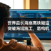 世界最长海底高铁隧道突破海域施工,盾构机如何攻克深水挑战?(图3) 世界最长海底高铁隧道突破海域施工,盾构机如何攻克深水挑战?(图3)