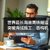 世界最长海底高铁隧道突破海域施工,盾构机如何攻克深水挑战?(图4) 世界最长海底高铁隧道突破海域施工,盾构机如何攻克深水挑战?(图4)