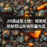 20项成果上榜！岳首筑机斩获山东省质量与品牌双料荣誉（图1）