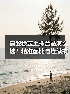 高效稳定土拌合站怎么选？精准配比与连续搅拌解析（图4）