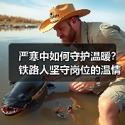 严寒中如何守护温暖?铁路人坚守岗位的温情故事(图1) 严寒中如何守护温暖?铁路人坚守岗位的温情故事(图1)