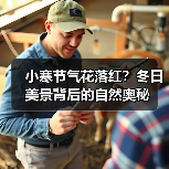 小寒节气花落红？冬日美景背后的自然奥秘（图3）