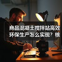 商品混凝土搅拌站高效环保生产怎么实现？核心优势解析（图3）