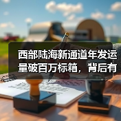 西部陆海新通道年发运量破百万标箱,背后有何增长密码?(图1) 西部陆海新通道年发运量破百万标箱,背后有何增长密码?(图1)