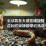 全球首条大坡度螺旋隧道如何突破极硬岩挑战？（图1）