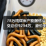 78万吨煤炭产能指标成交总价9294万,溢价率超73%(图4) 78万吨煤炭产能指标成交总价9294万,溢价率超73%(图4)