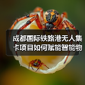 成都国际铁路港无人集卡项目如何赋能智能物流升级（图1）