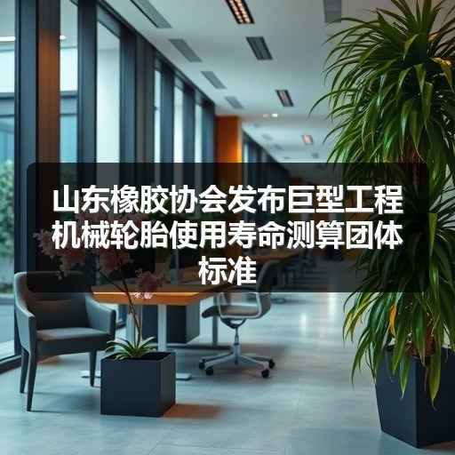 山东橡胶协会发布巨型工程机械轮胎使用寿命测算团体标准