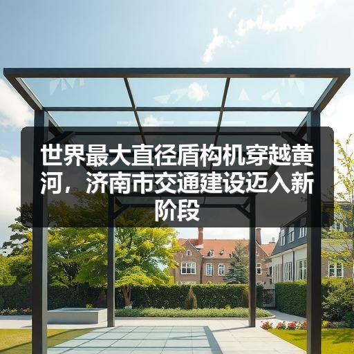 世界最大直径盾构机穿越黄河,济南市交通建设迈入新阶段 世界最大直径盾构机穿越黄河,济南市交通建设迈入新阶段