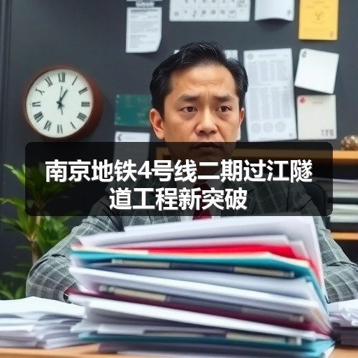 南京地铁4号线二期过江隧道工程新突破 南京地铁4号线二期过江隧道工程新突破