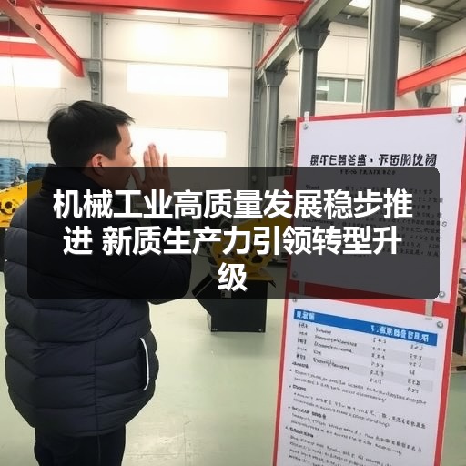机械工业高质量发展稳步推进 新质生产力引领转型升级