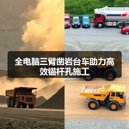 全电脑三臂凿岩台车助力高效锚杆孔施工 全电脑三臂凿岩台车助力高效锚杆孔施工