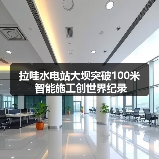 拉哇水电站大坝突破100米 智能施工创世界纪录 拉哇水电站大坝突破100米 智能施工创世界纪录