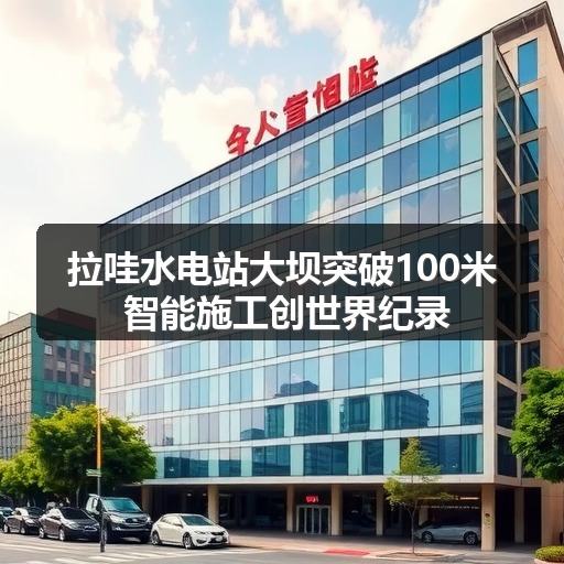 拉哇水电站大坝突破100米 智能施工创世界纪录 拉哇水电站大坝突破100米 智能施工创世界纪录