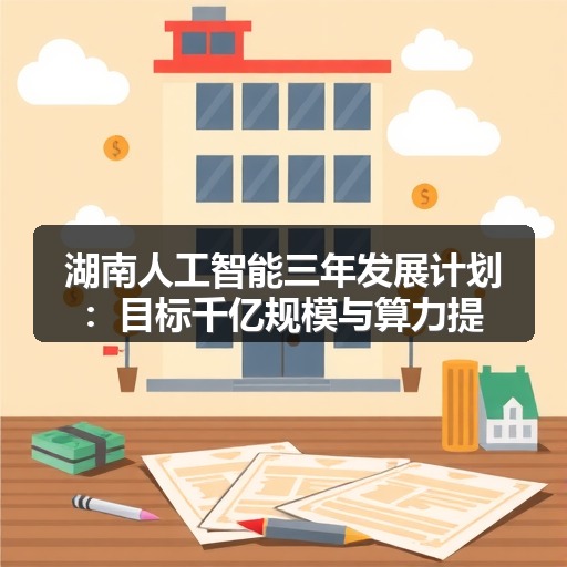 湖南人工智能三年发展计划：目标千亿规模与算力提升