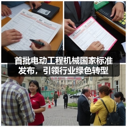 首批电动工程机械国家标准发布，引领行业绿色转型
