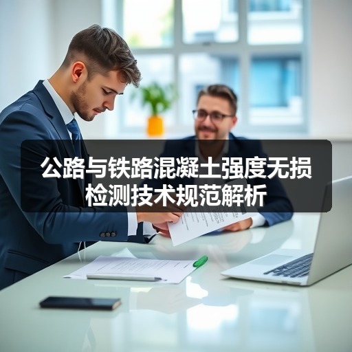 公路与铁路混凝土强度无损检测技术规范解析