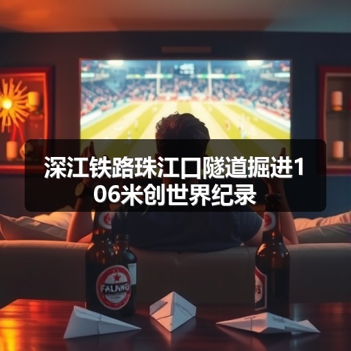 深江铁路珠江口隧道掘进106米创世界纪录 深江铁路珠江口隧道掘进106米创世界纪录
