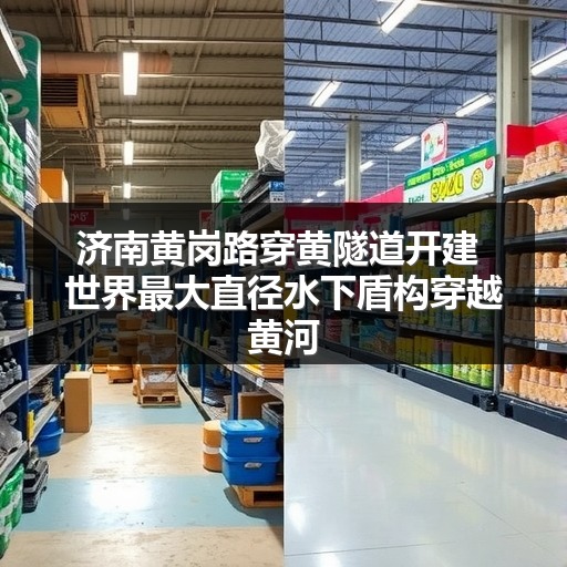 济南黄岗路穿黄隧道开建 世界最大直径水下盾构穿越黄河 济南黄岗路穿黄隧道开建 世界最大直径水下盾构穿越黄河