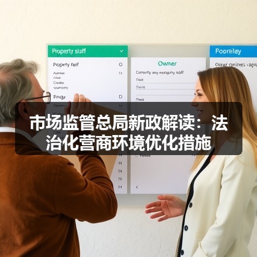 市场监管总局新政解读:法治化营商环境优化措施 市场监管总局新政解读:法治化营商环境优化措施