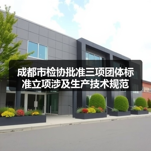 成都市检协批准三项团体标准立项涉及生产技术规范