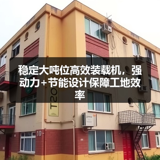稳定大吨位高效装载机，强动力+节能设计保障工地效率