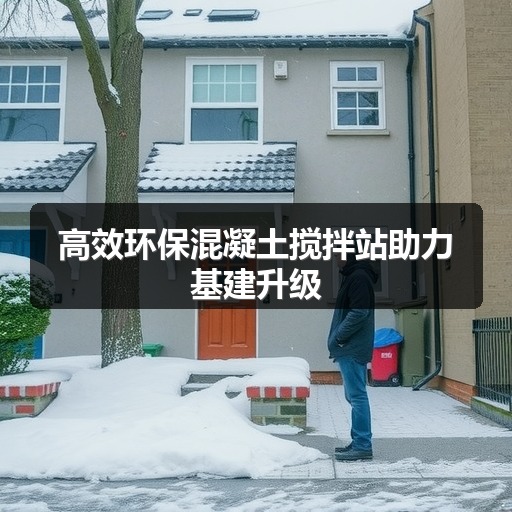高效环保混凝土搅拌站助力基建升级