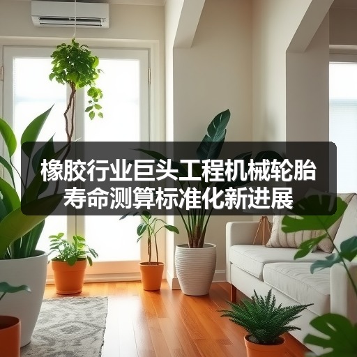 橡胶行业巨头工程机械轮胎寿命测算标准化新进展