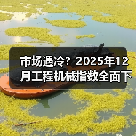 市场遇冷?2025年12月工程机械指数全面下滑(图1) 市场遇冷?2025年12月工程机械指数全面下滑(图1)