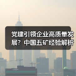 党建引领企业高质量发展?中国五矿经验解析(图4) 党建引领企业高质量发展?中国五矿经验解析(图4)